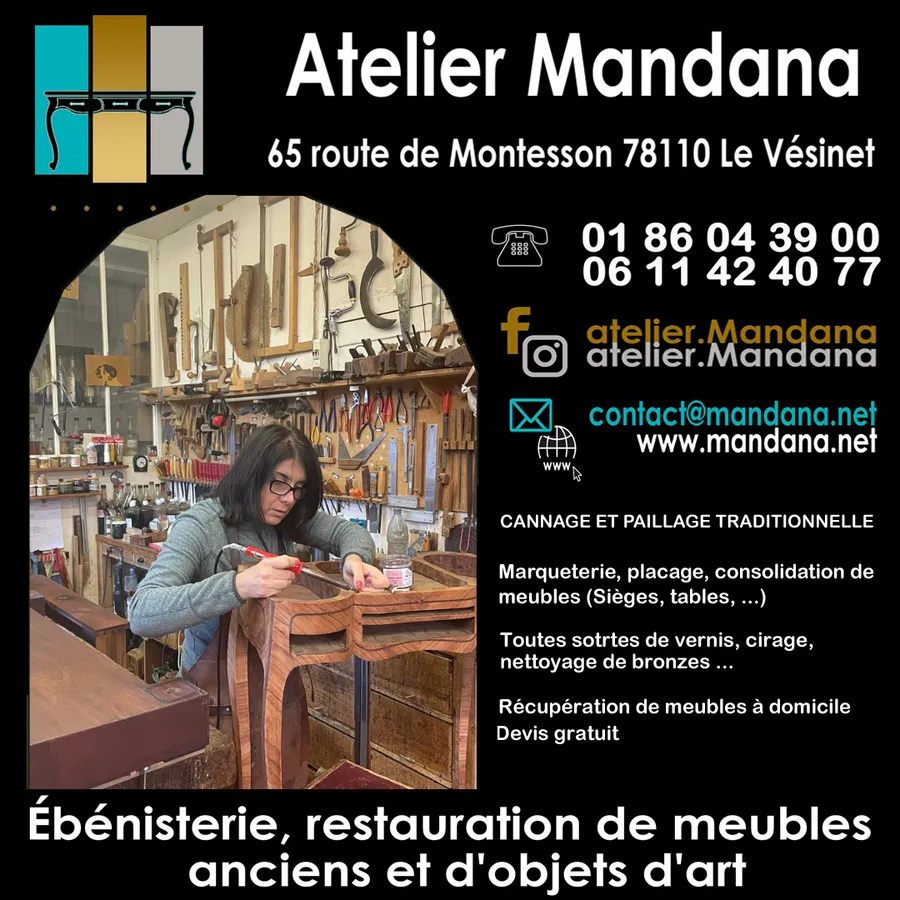 Mandana Azadi dans son atelier